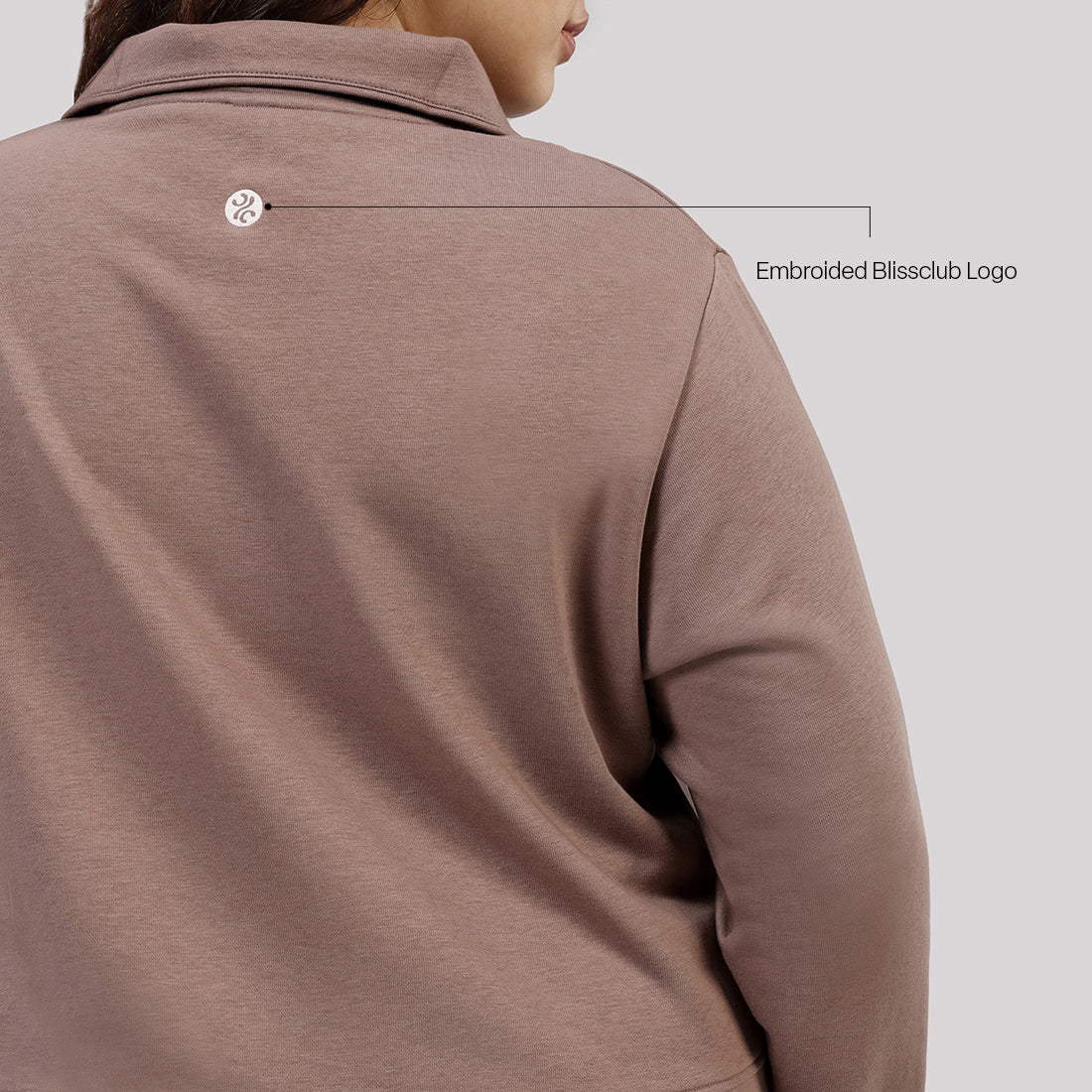 BlissTerry™ Cotton Pullover with Zipper - Image 95