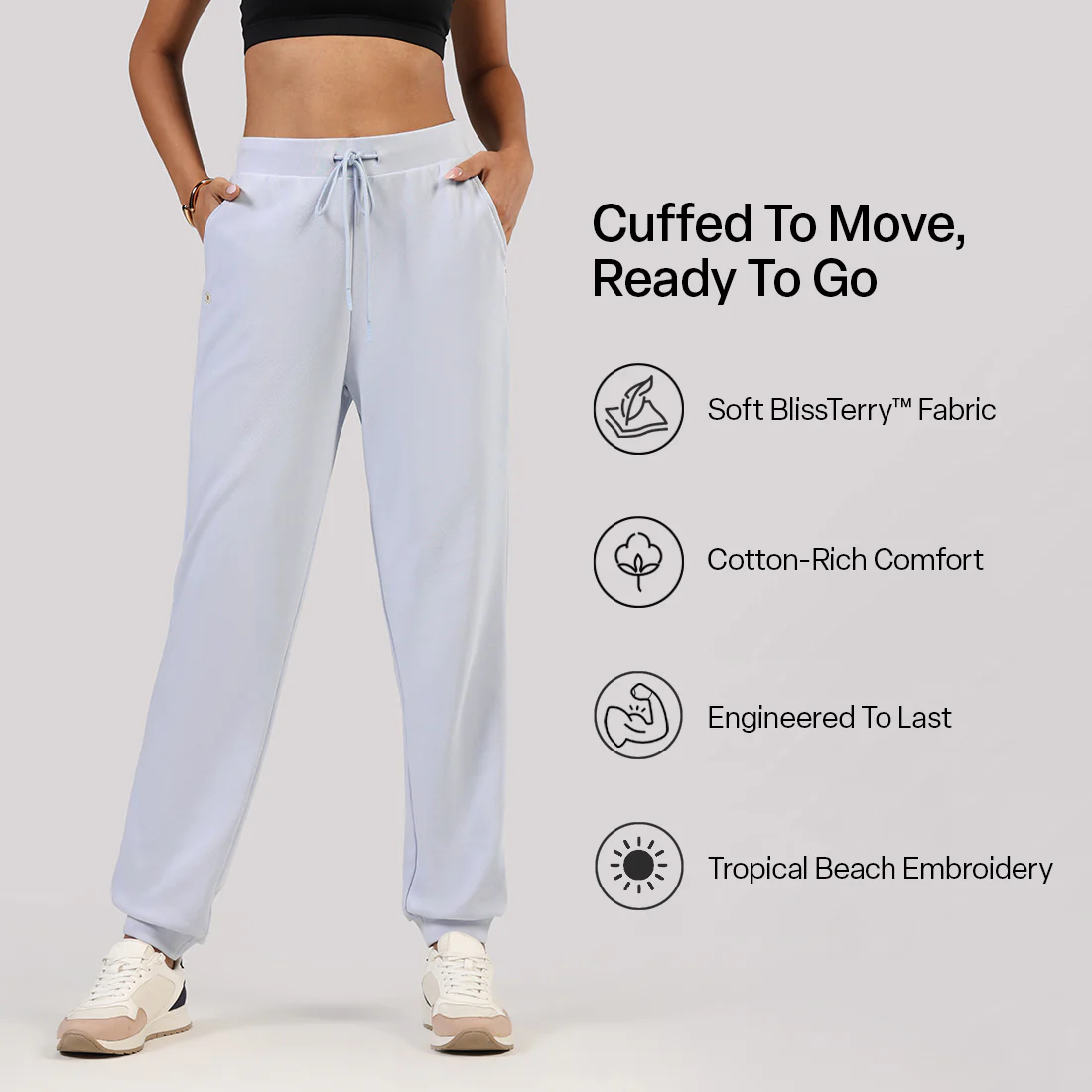 BlissTerry™ Cotton Joggers - Image 54