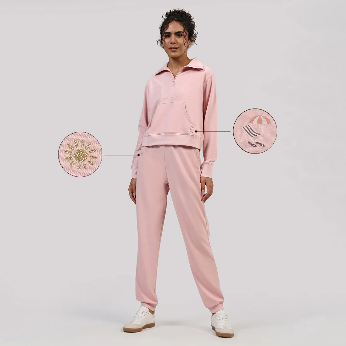 BlissTerry™ Cotton Joggers - Image 75