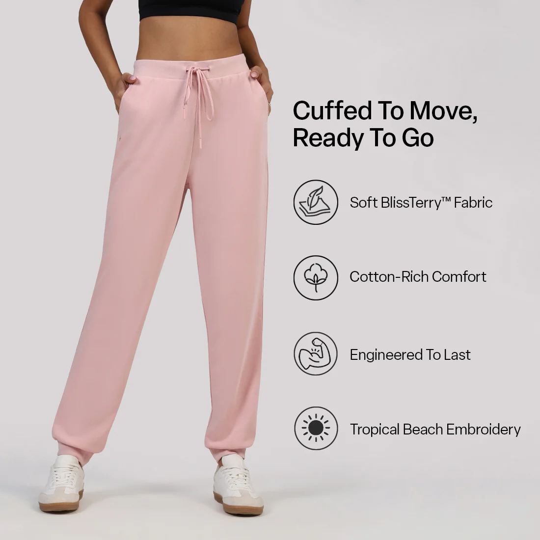 BlissTerry™ Cotton Joggers - Image 76