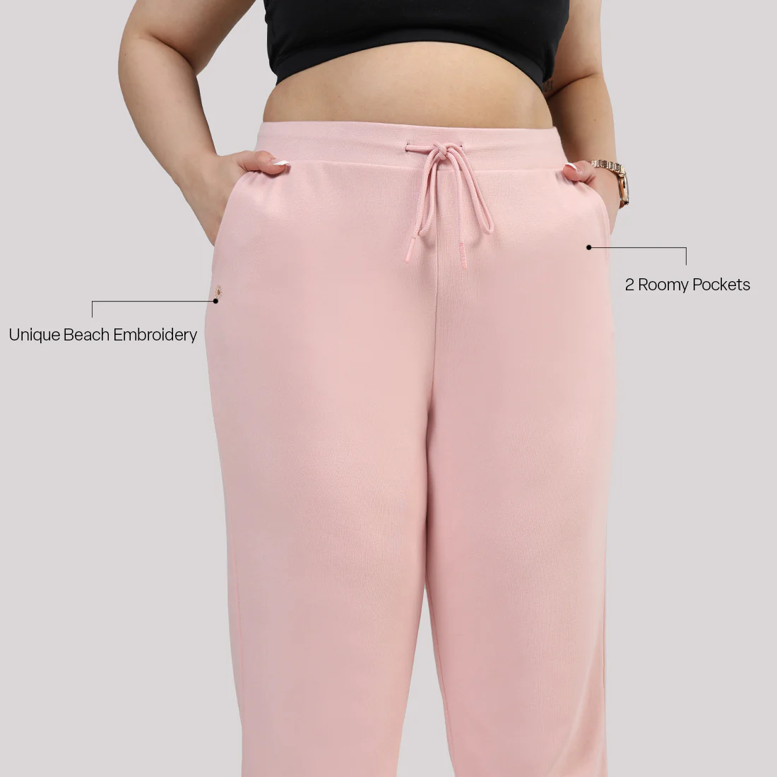 BlissTerry™ Cotton Joggers - Image 88