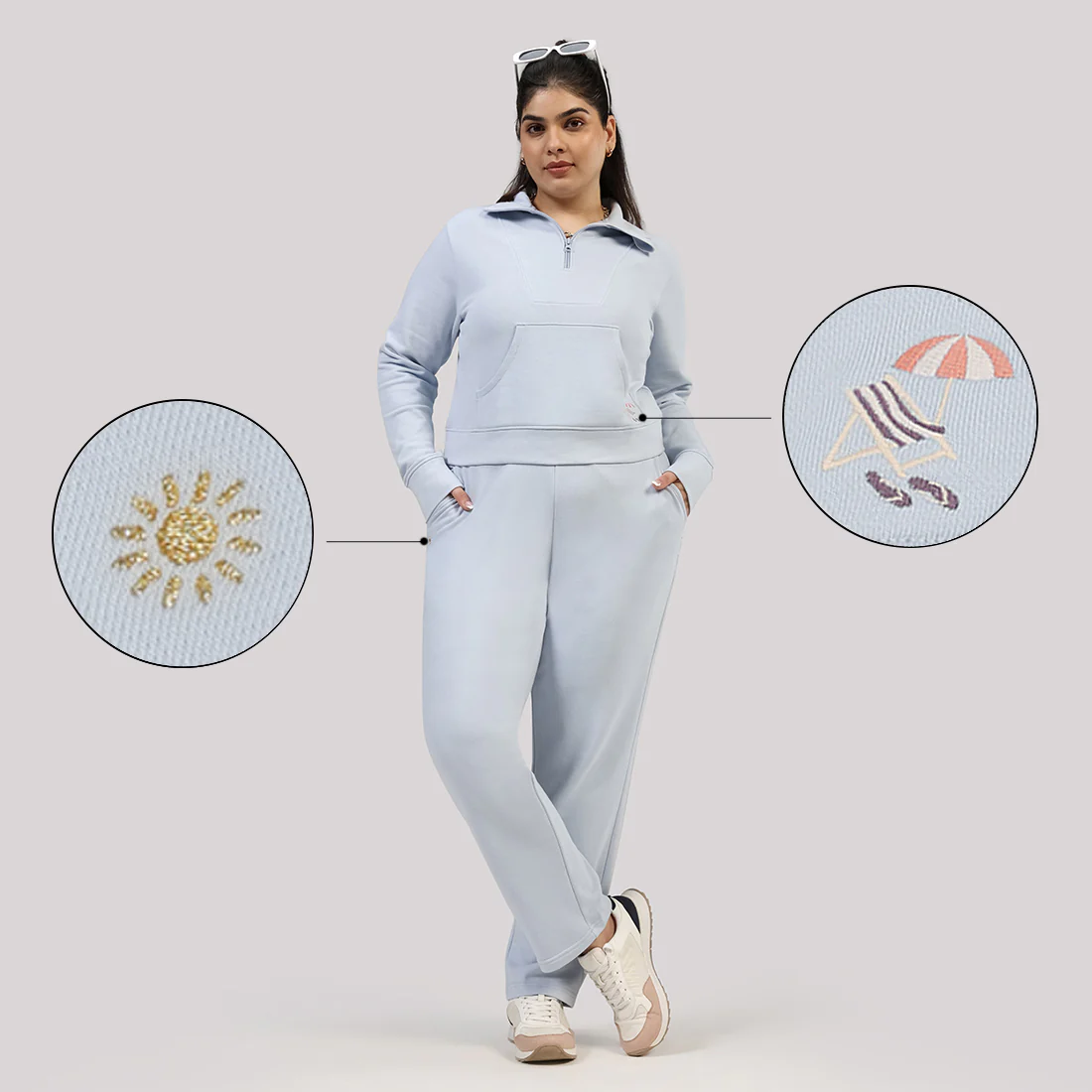 BlissTerry™ Cotton Joggers - Image 96