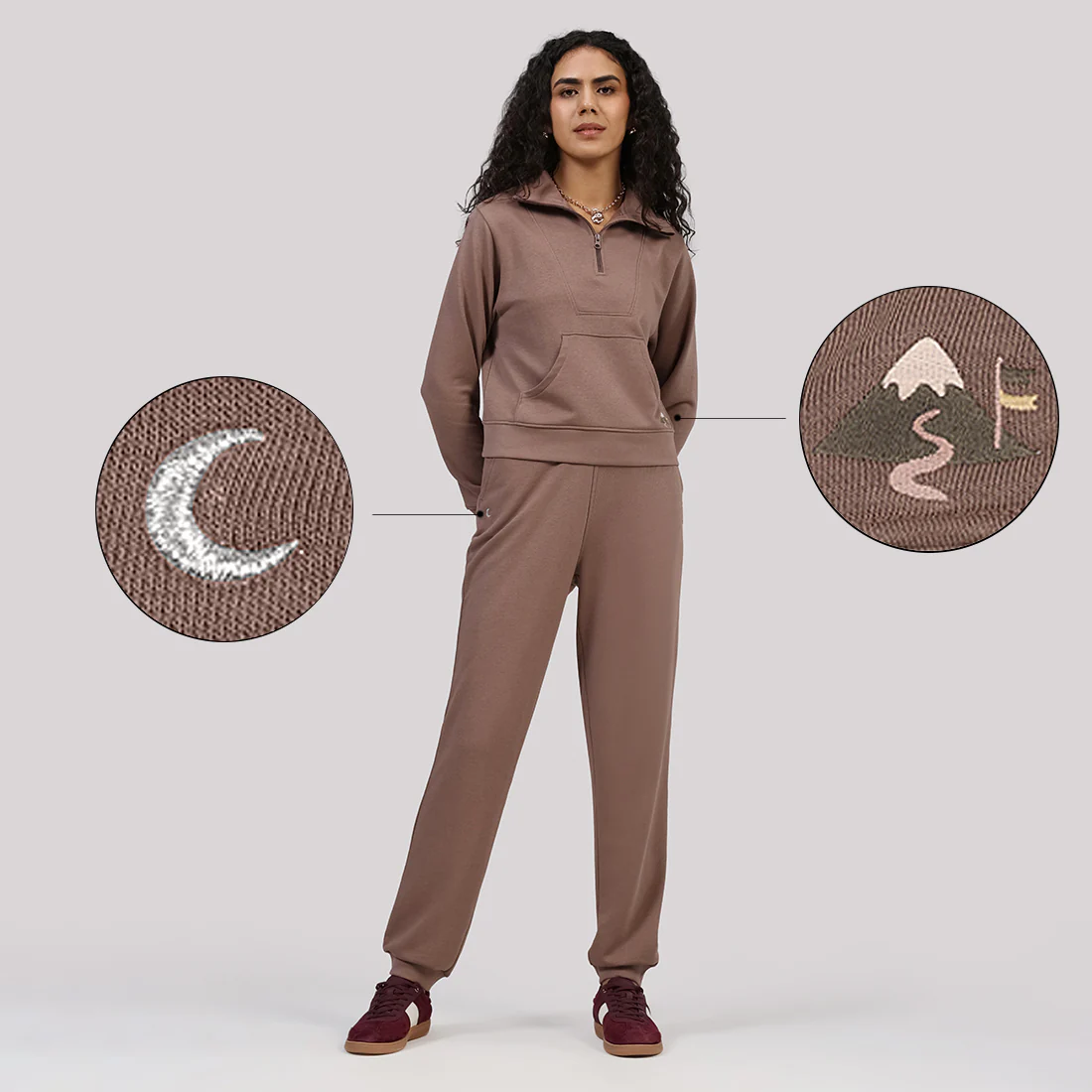 BlissTerry™ Cotton Joggers - Image 98