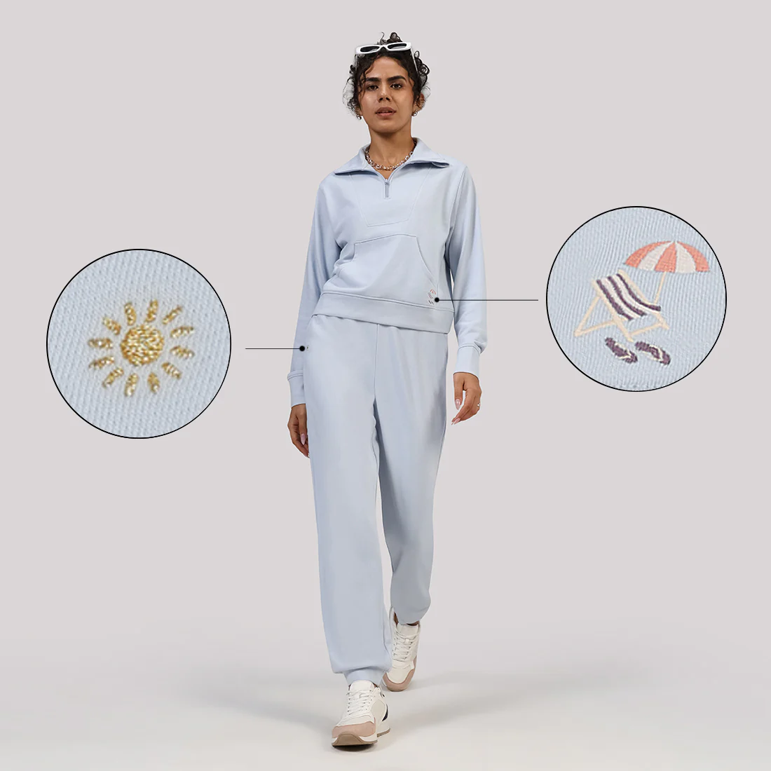 BlissTerry™ Cotton Joggers - Image 99