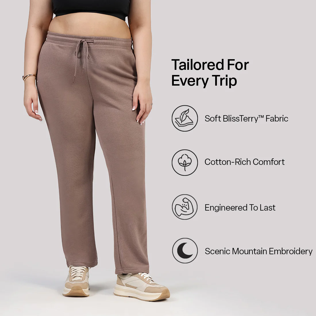 BlissTerry™ Cotton Straight Pants - Image 19