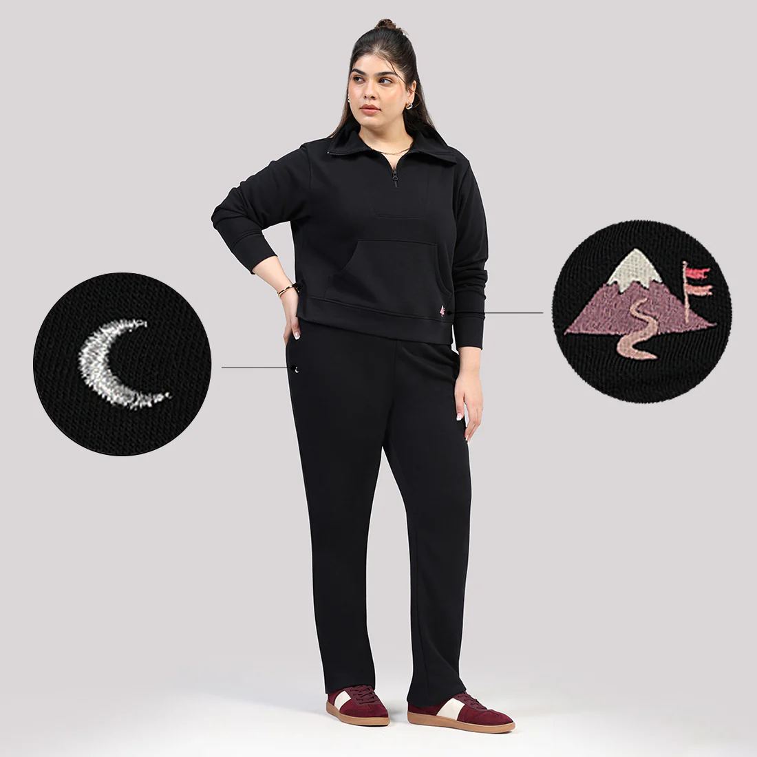 BlissTerry™ Cotton Straight Pants - Image 44