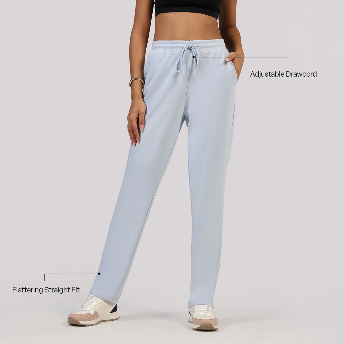 BlissTerry™ Cotton Straight Pants - Image 51