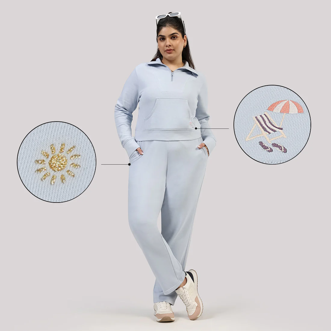 BlissTerry™ Cotton Straight Pants - Image 62