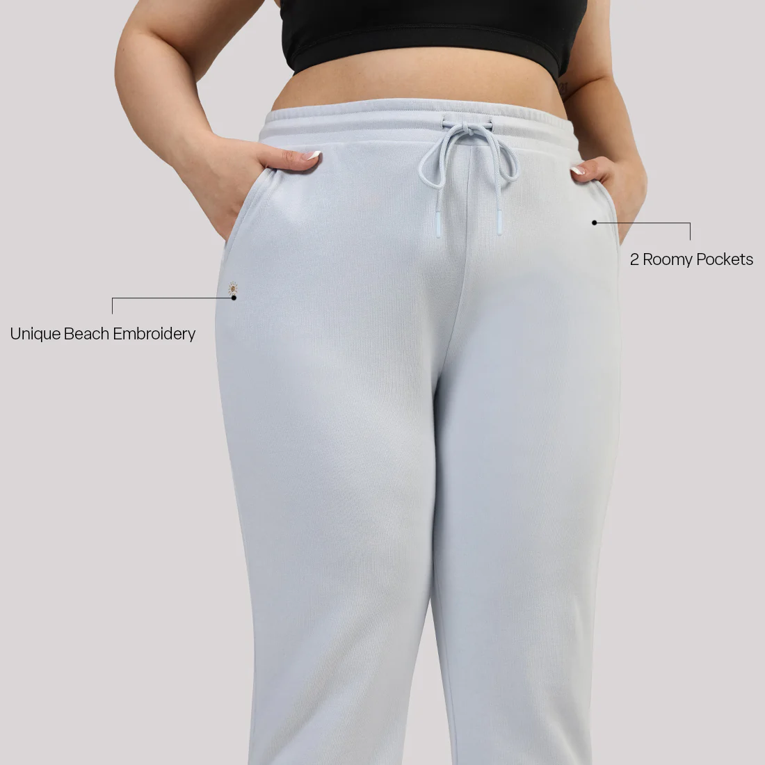 BlissTerry™ Cotton Straight Pants - Image 65