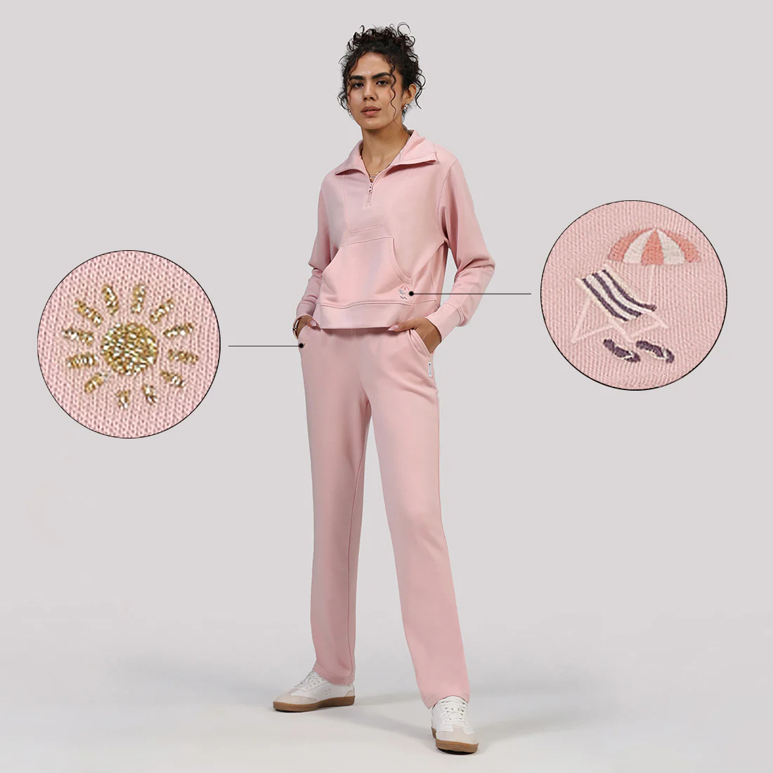 BlissTerry™ Cotton Straight Pants - Image 73