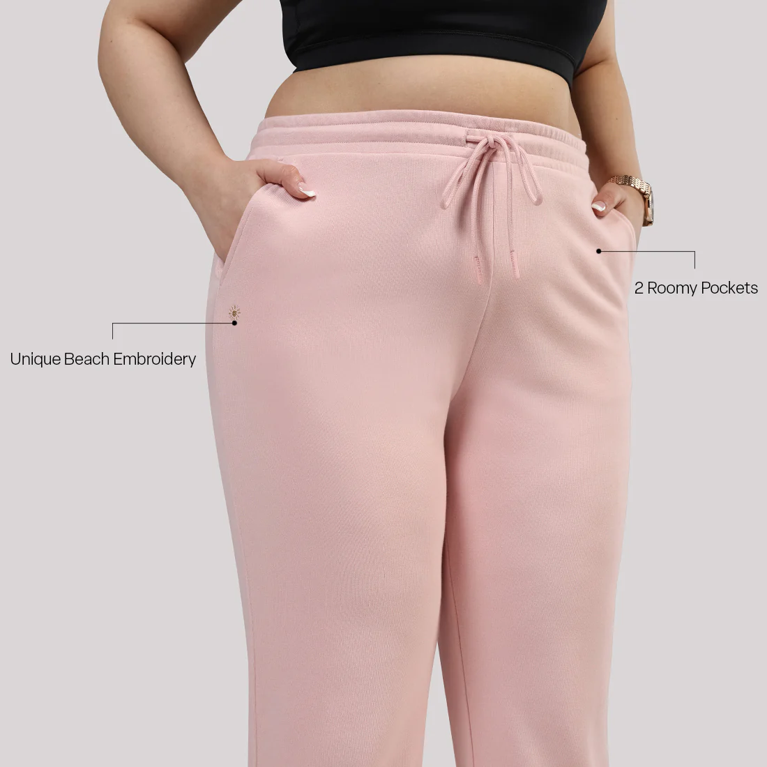 BlissTerry™ Cotton Straight Pants - Image 86