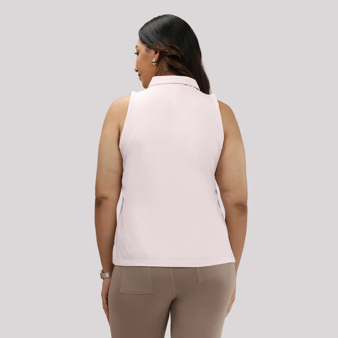 Classic Pique Sleeveless Polo - Image 11