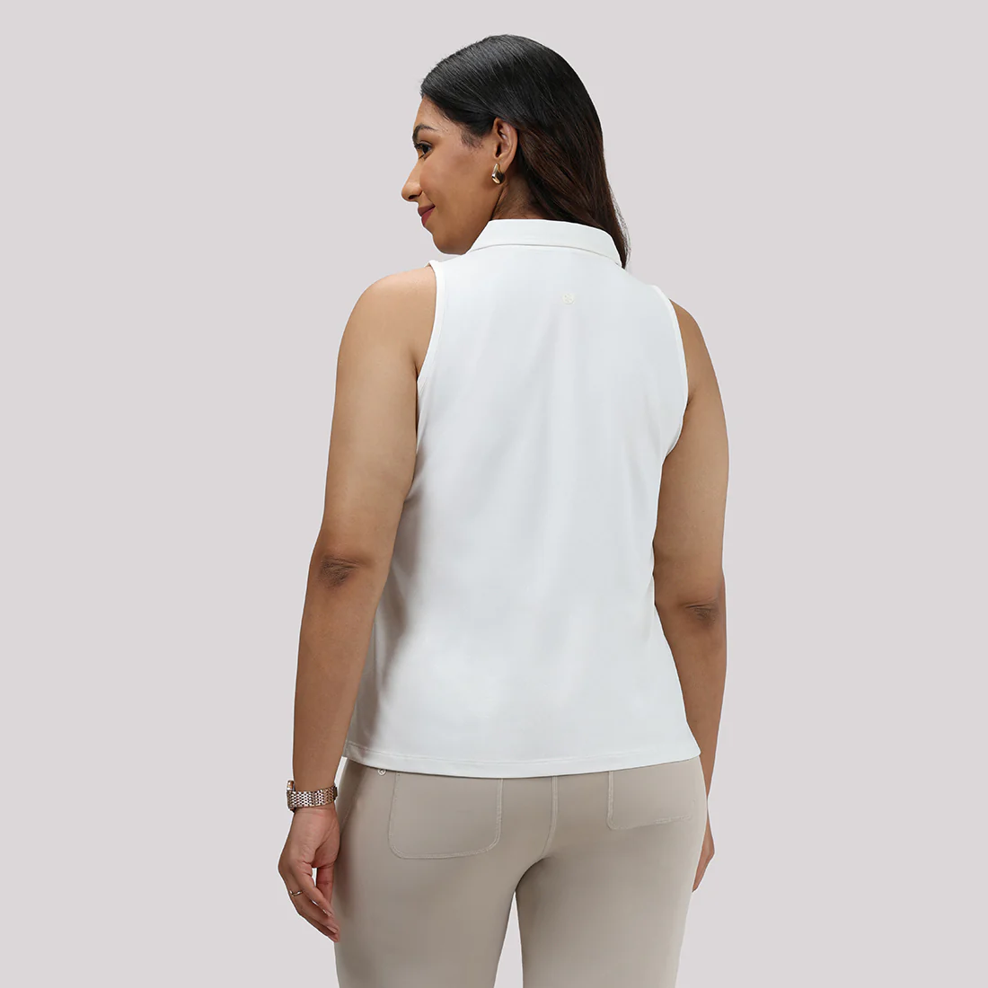 Classic Pique Sleeveless Polo - Image 28