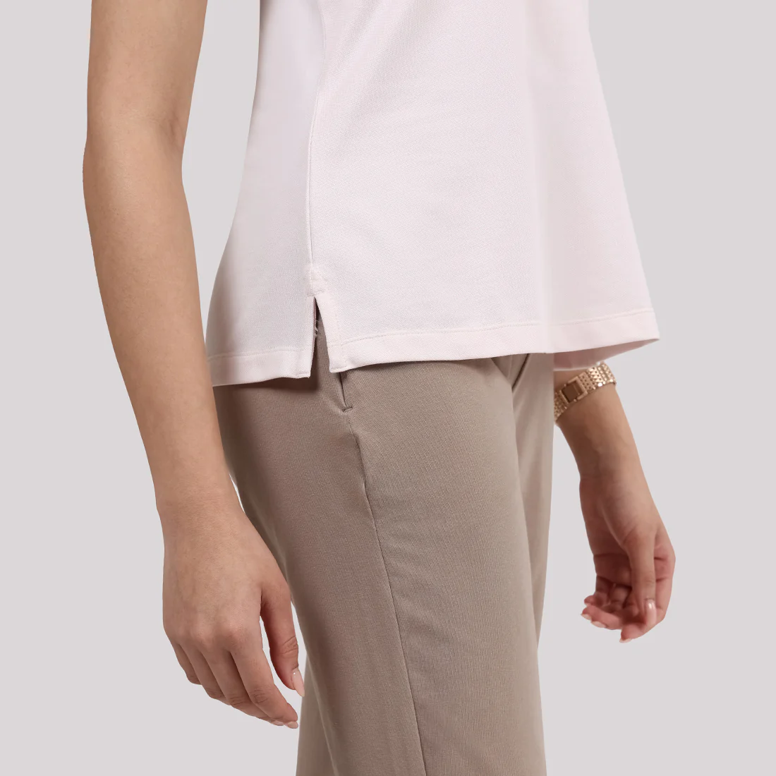 Classic Pique Sleeveless Polo - Image 8