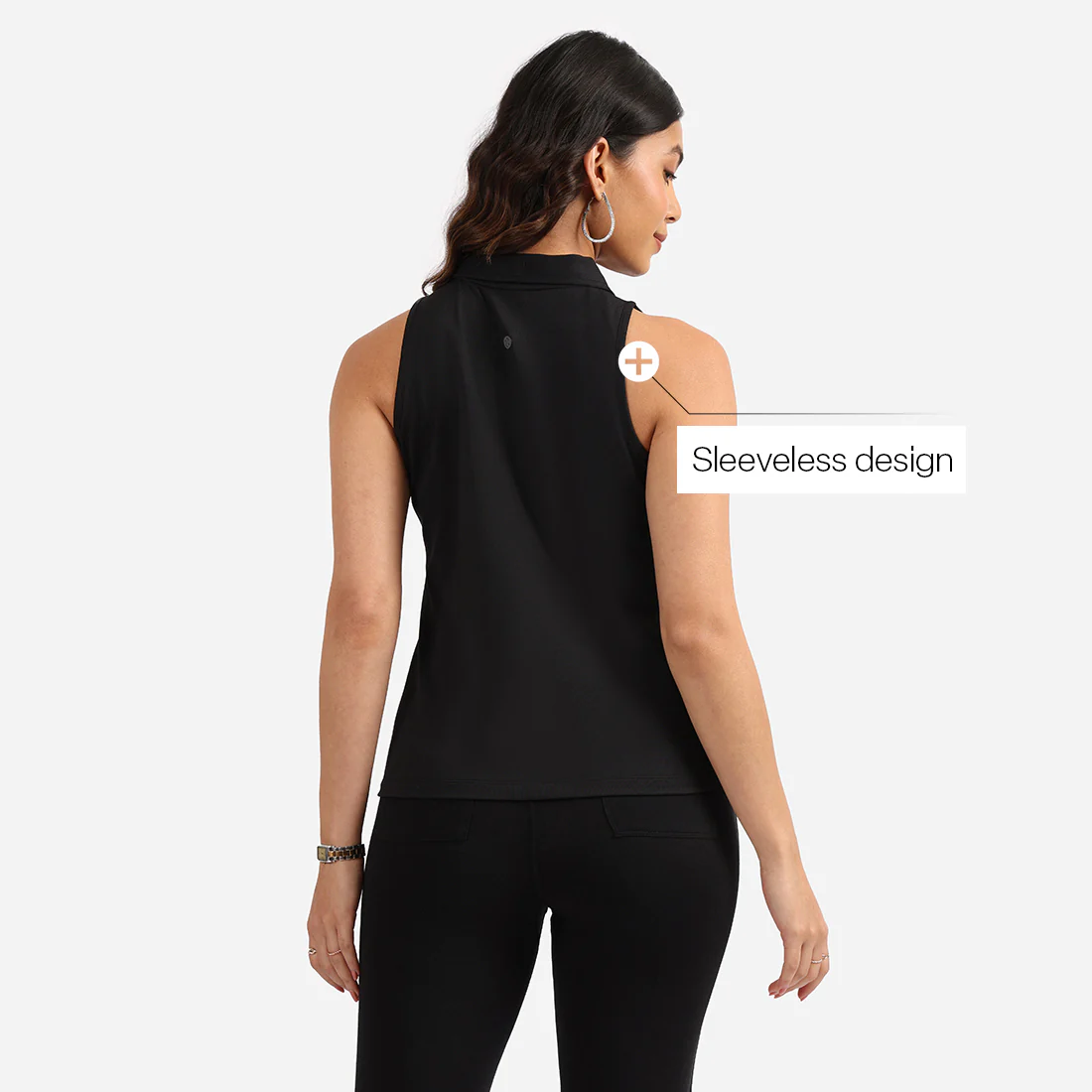 Classic Pique Sleeveless Tank - Image 10