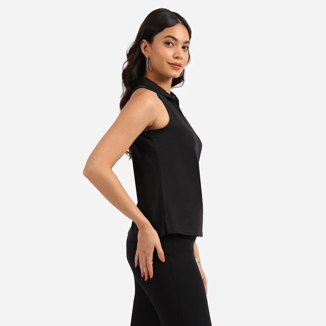 Classic Pique Sleeveless Tank - Image 13