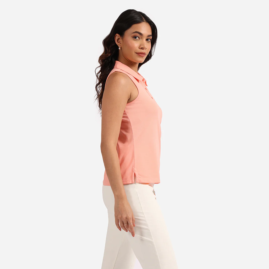 Classic Pique Sleeveless Tank - Image 25