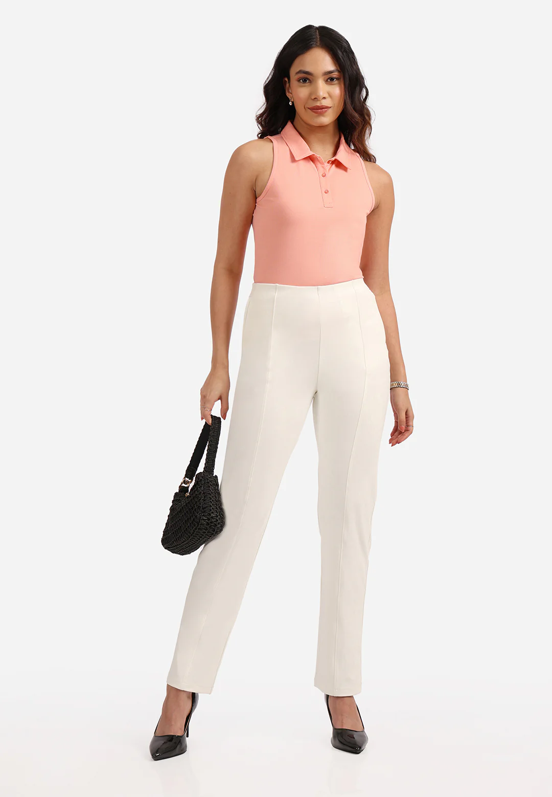 Classic Pique Sleeveless Tank - Image 3