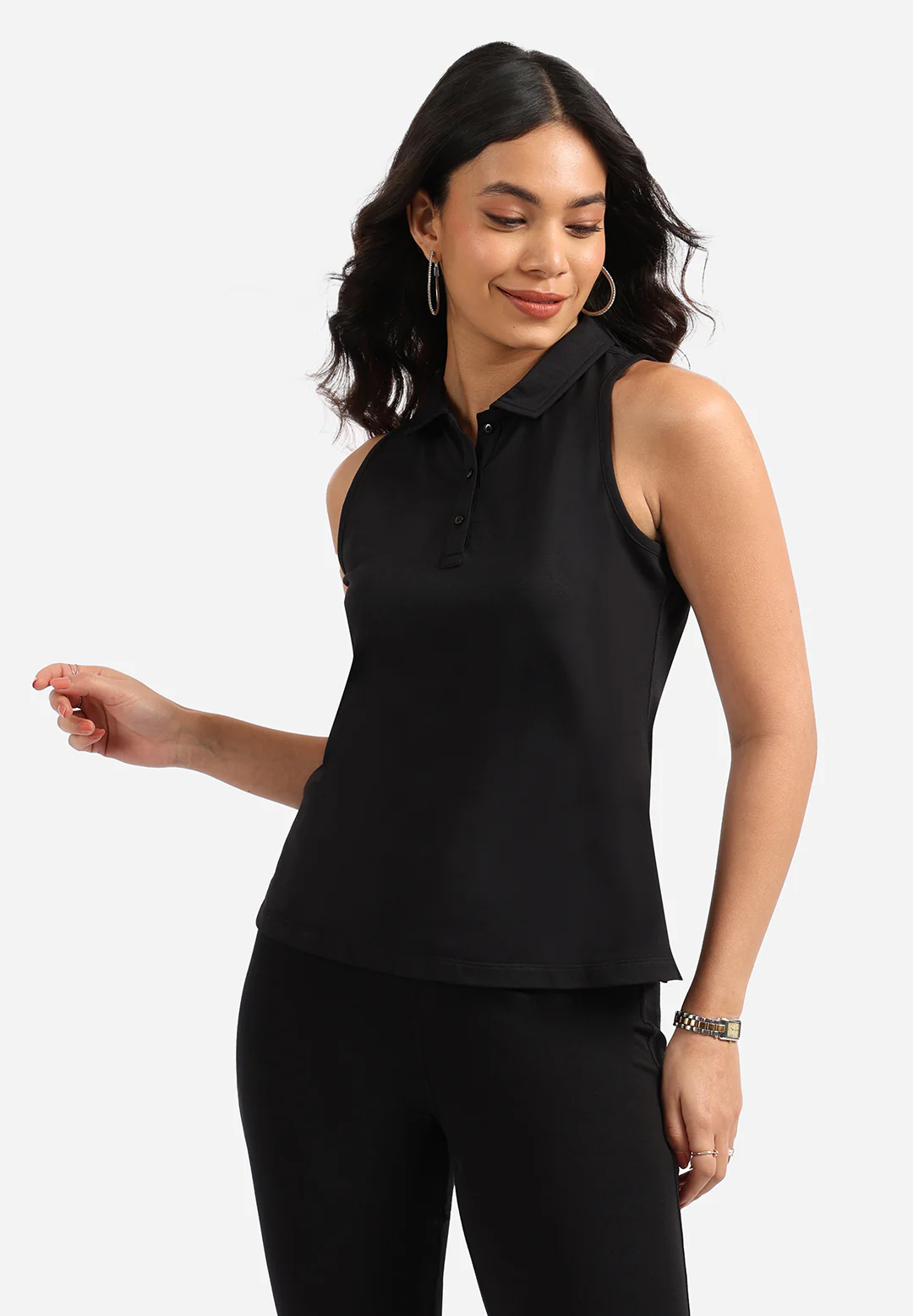 Classic Pique Sleeveless Tank - Image 40
