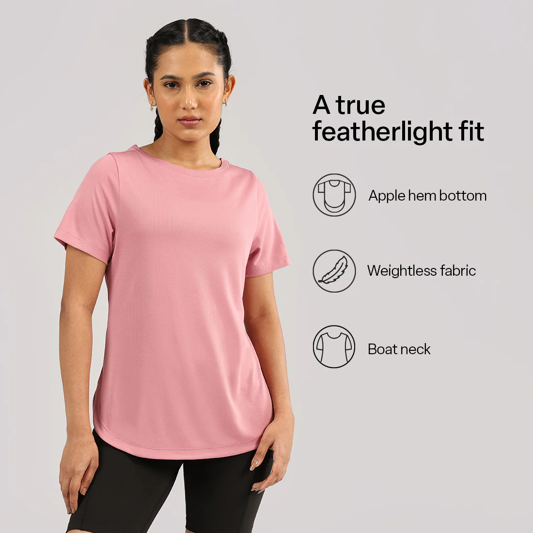 CloudFlex Apple Hem Tee - Image 43