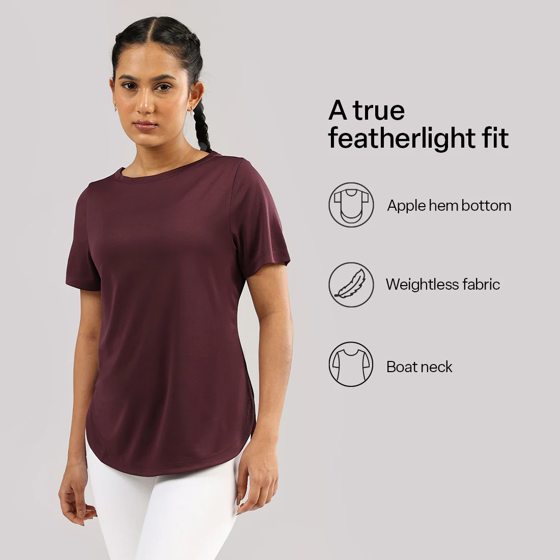 CloudFlex Apple Hem Tee - Image 45