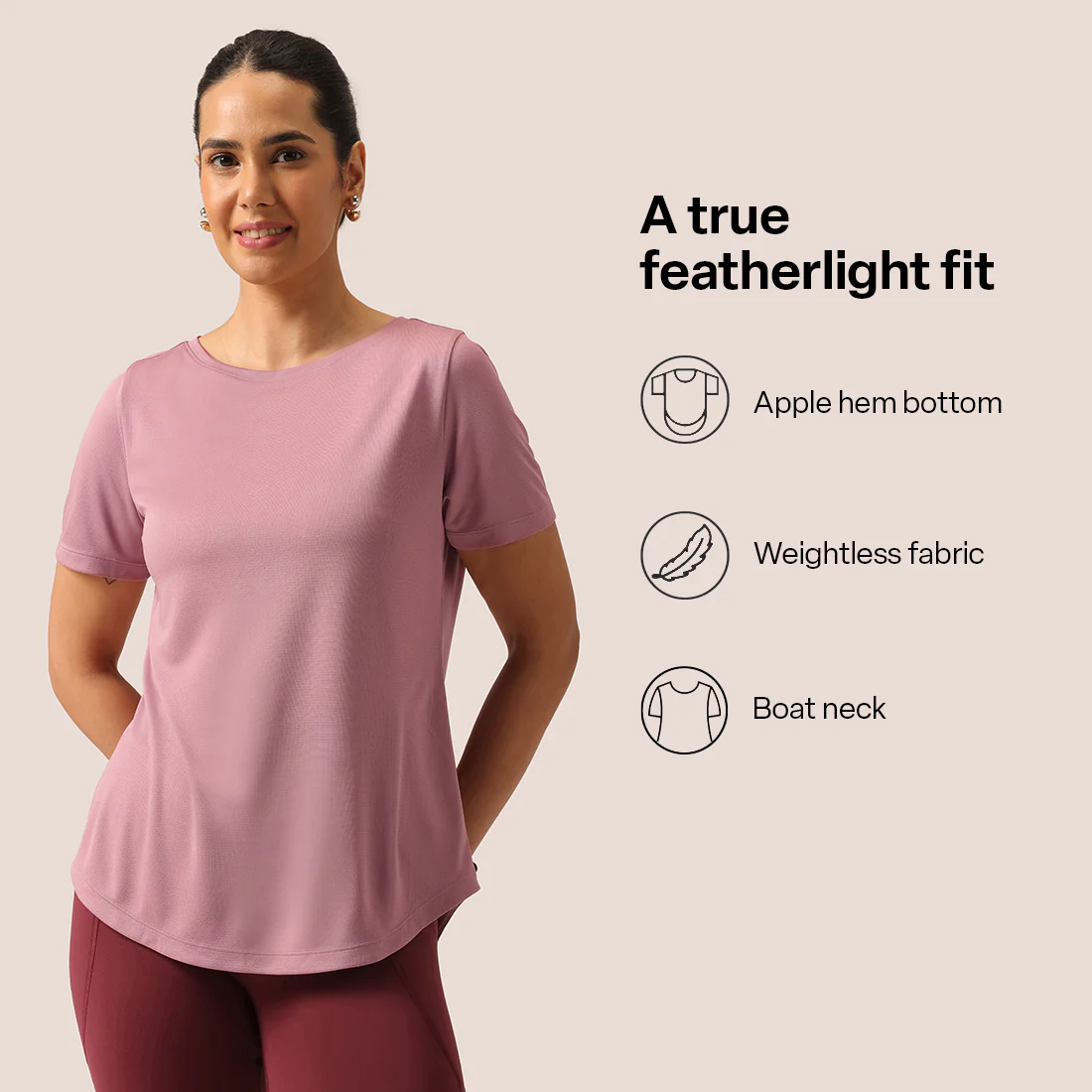 CloudFlex Apple Hem Tee - Image 54