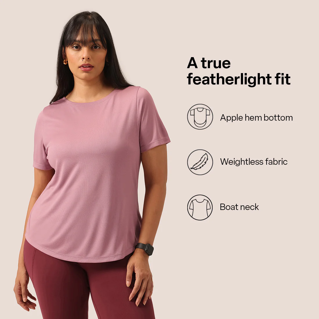 CloudFlex Apple Hem Tee - Image 62