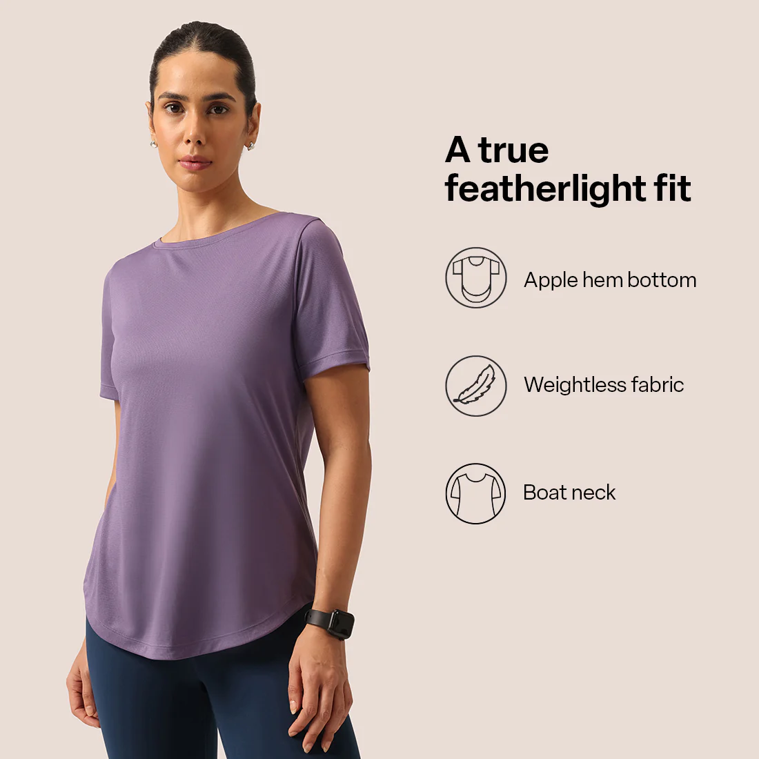 CloudFlex Apple Hem Tee - Image 72