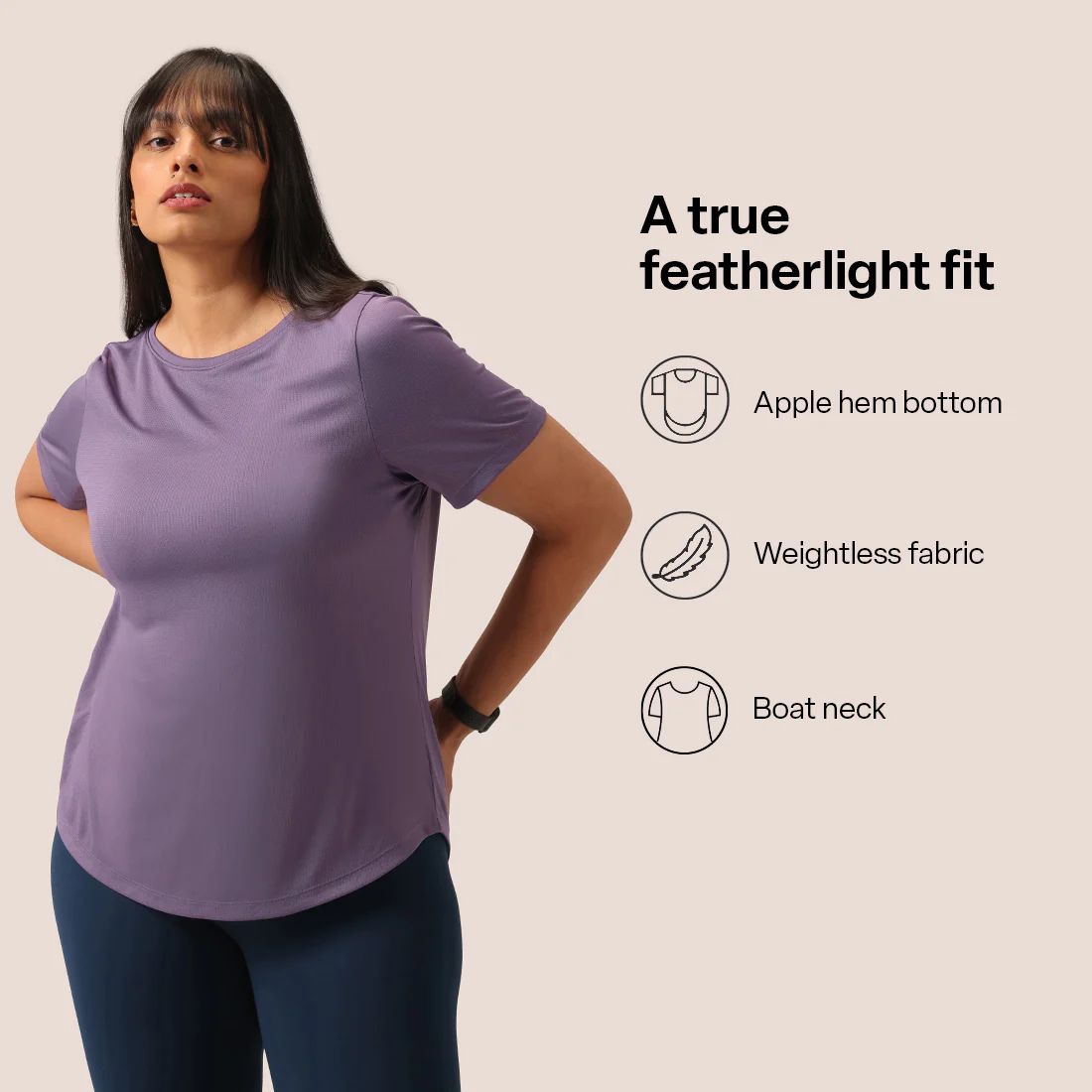CloudFlex Apple Hem Tee - Image 76