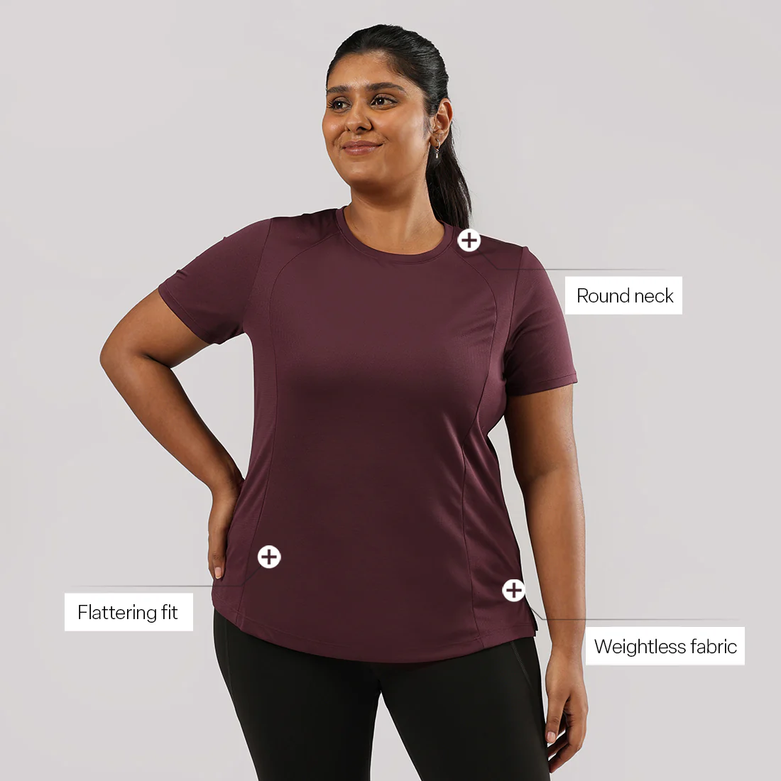 CloudFlex Round Neck Tee - Image 40