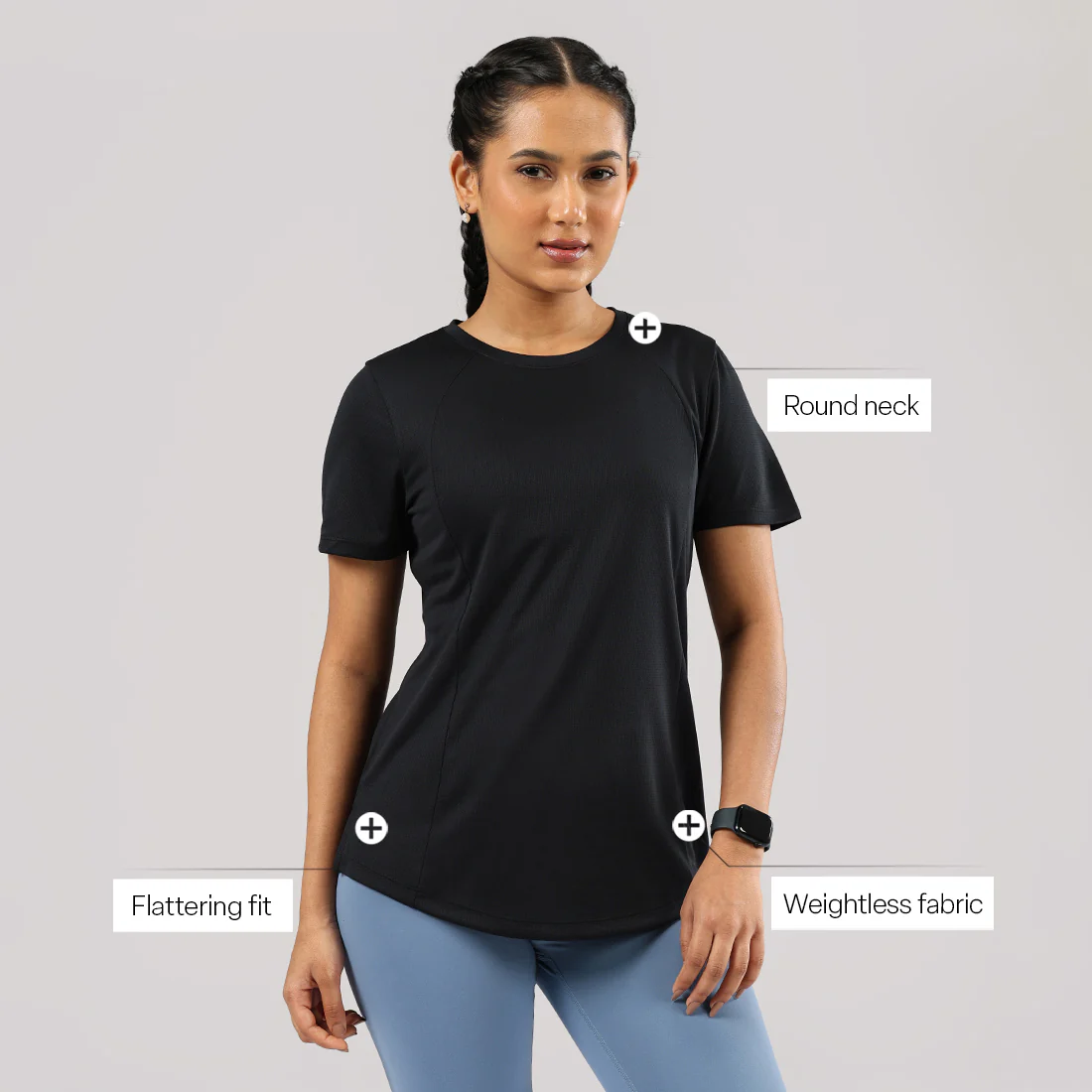 CloudFlex Round Neck Tee - Image 5
