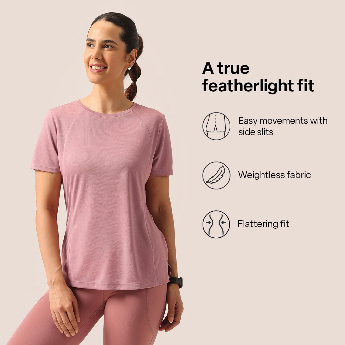 CloudFlex Round Neck Tee - Image 57