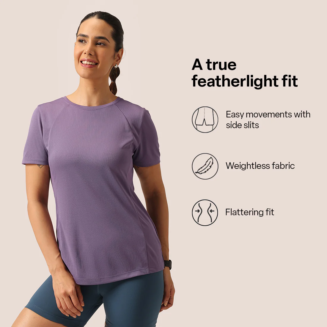 CloudFlex Round Neck Tee - Image 74