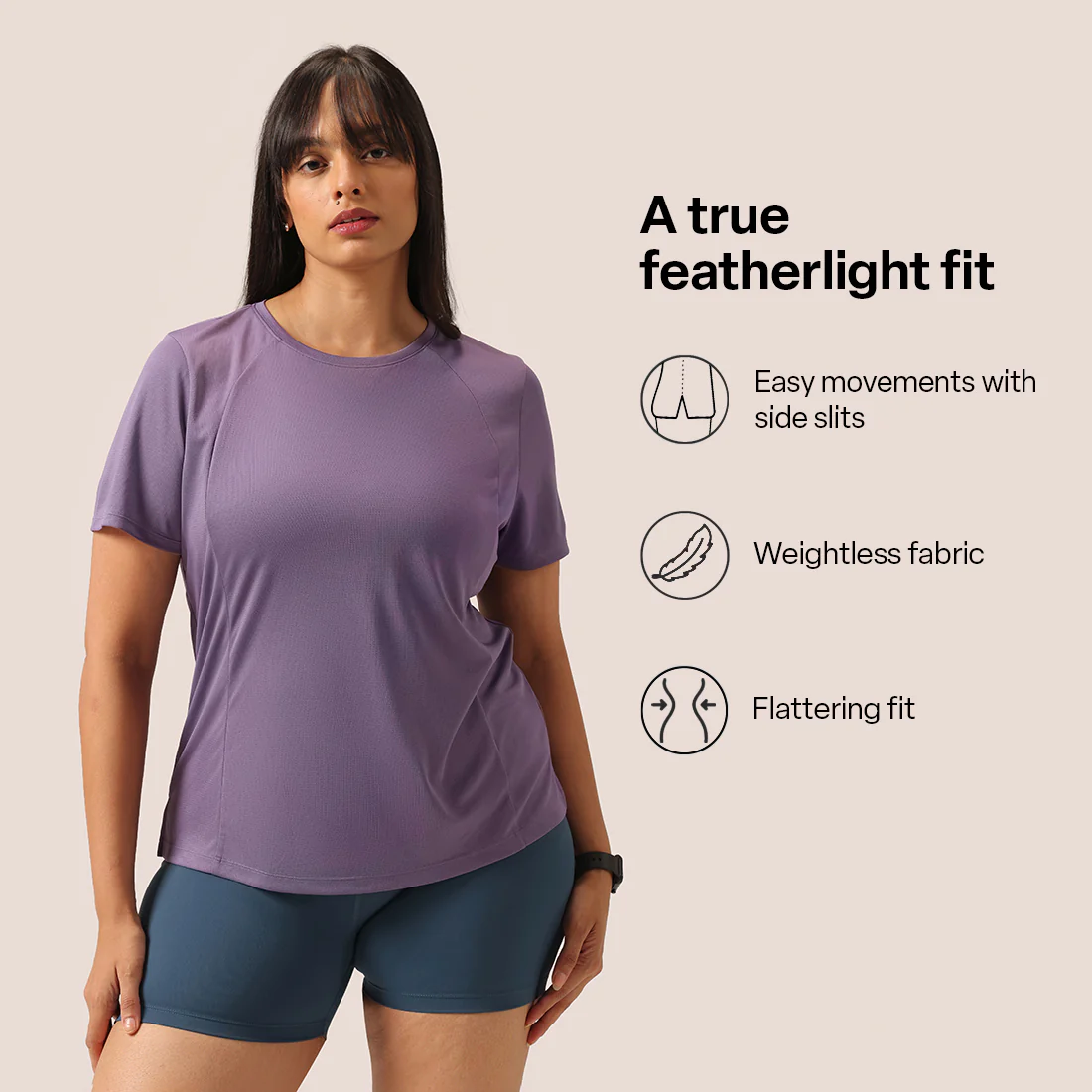 CloudFlex Round Neck Tee - Image 86