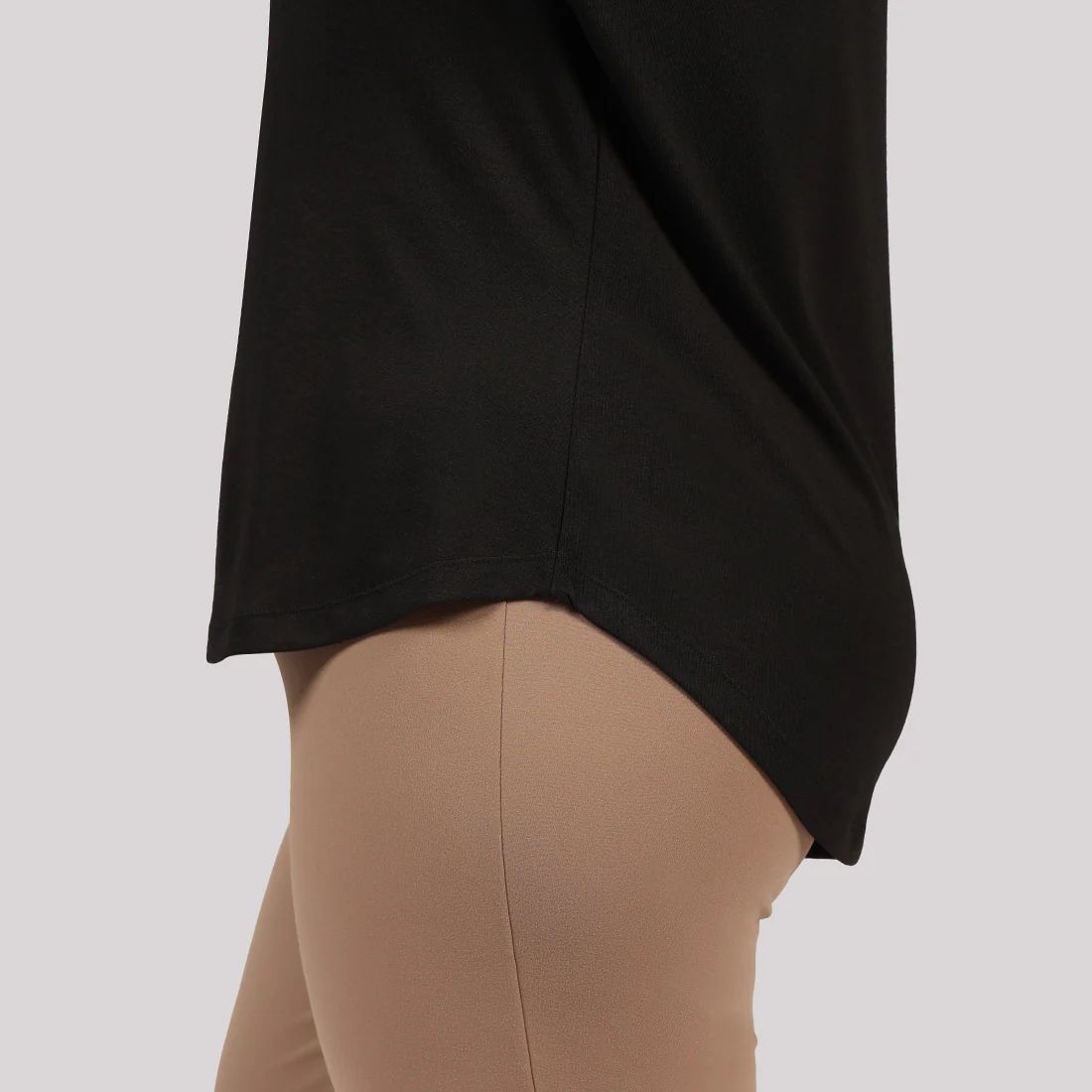 Cotton Pro Curved Hem Tee - Image 16