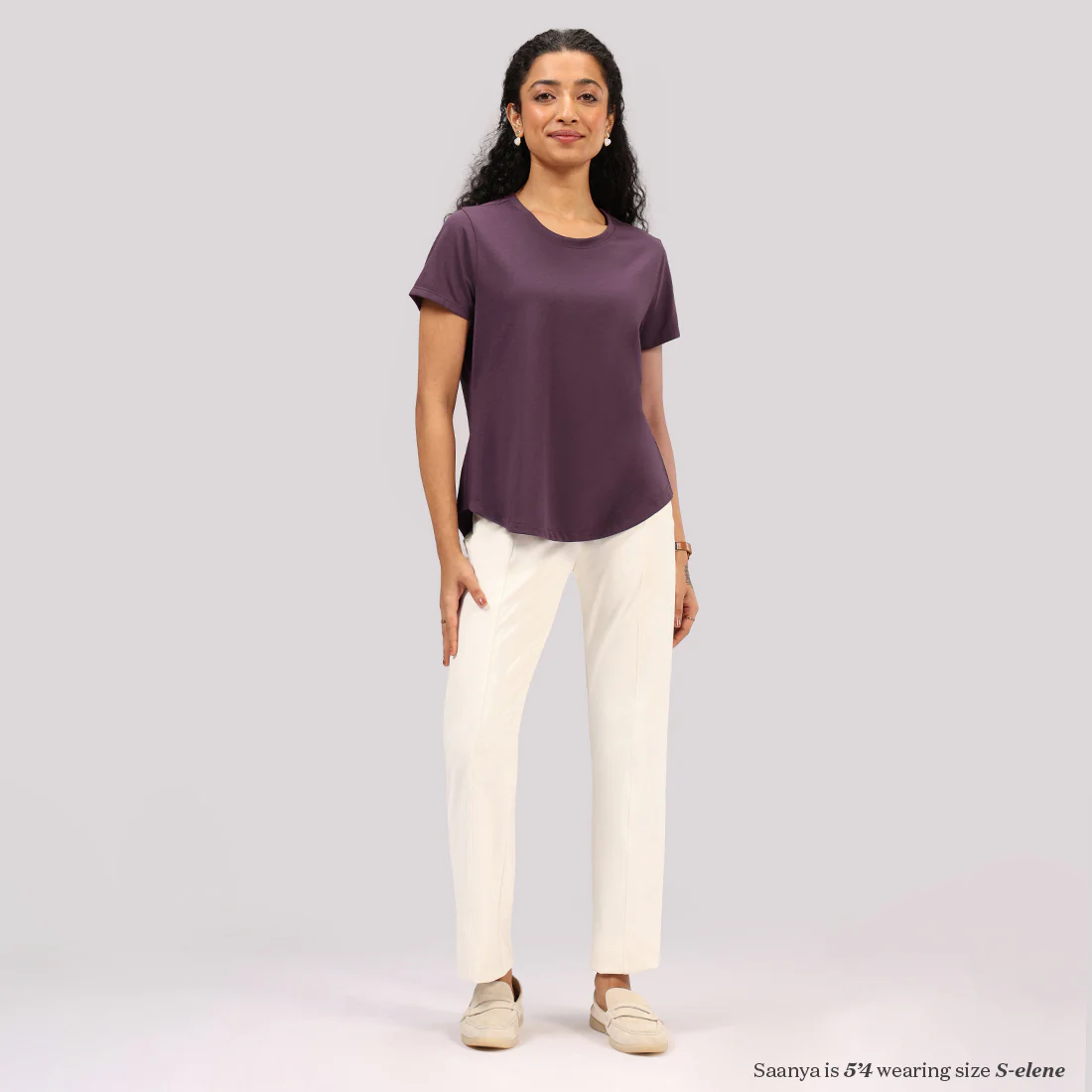 Cotton Pro Curved Hem Tee - Image 20