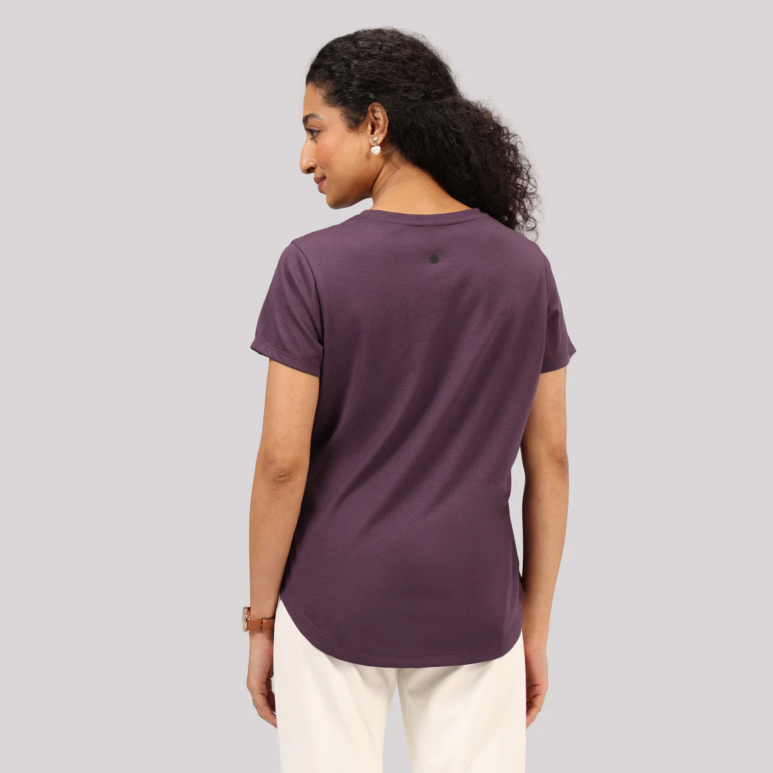 Cotton Pro Curved Hem Tee - Image 22