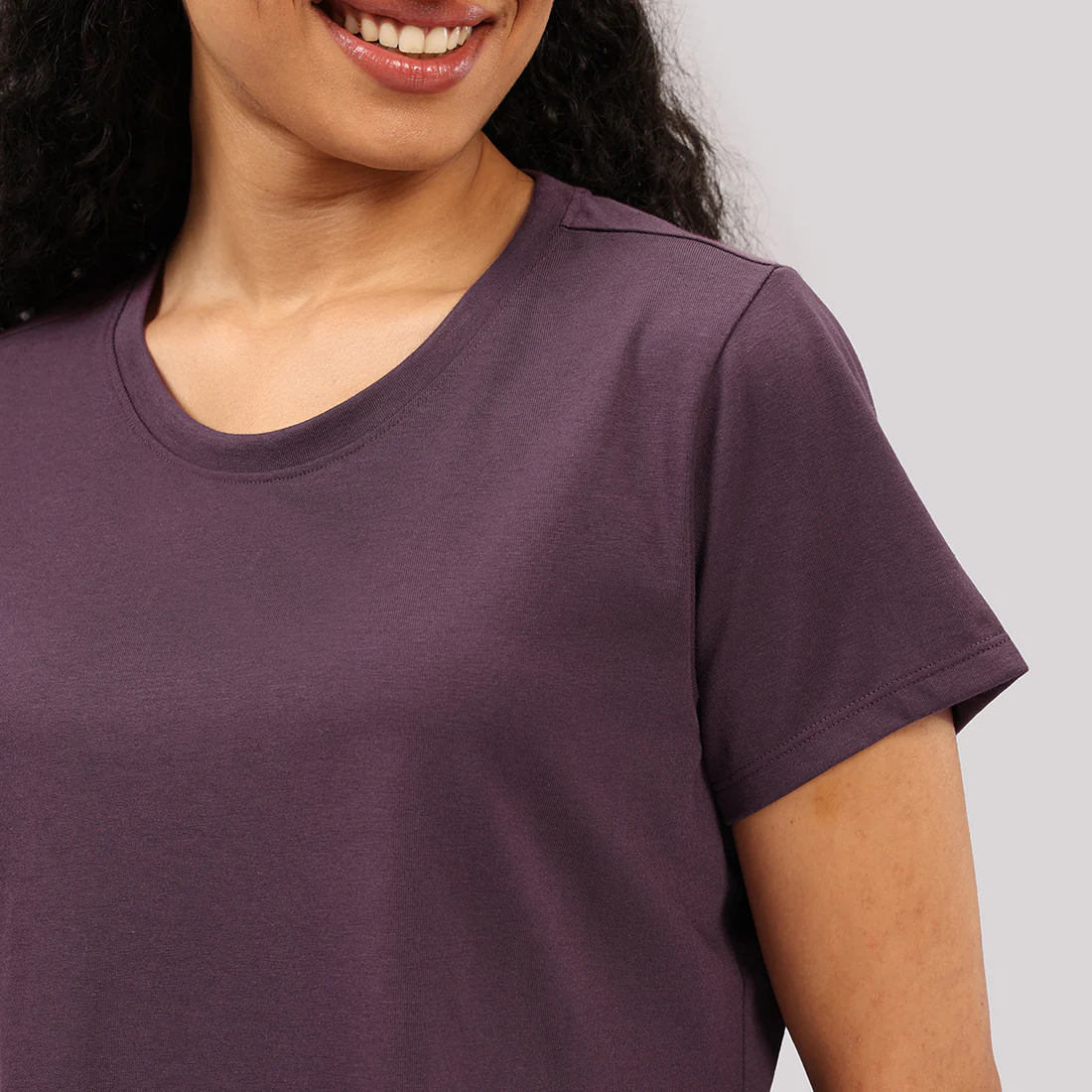 Cotton Pro Curved Hem Tee - Image 25