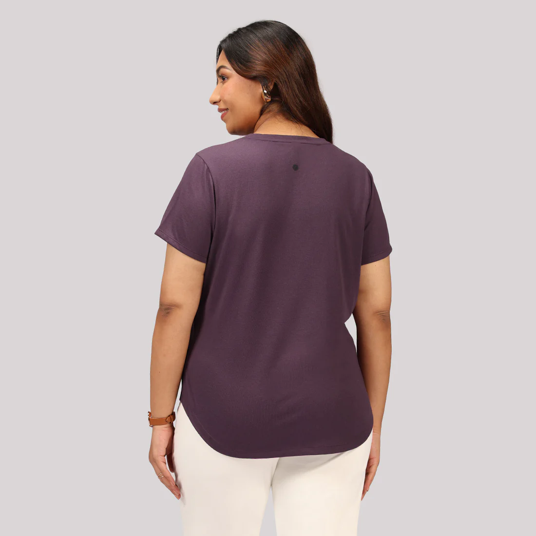 Cotton Pro Curved Hem Tee - Image 30