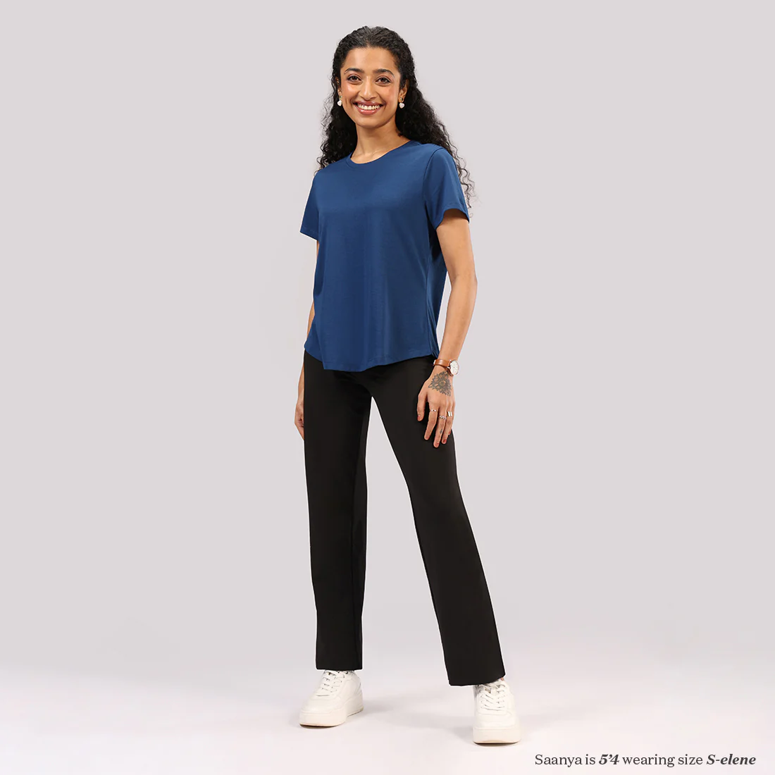Cotton Pro Curved Hem Tee - Image 36