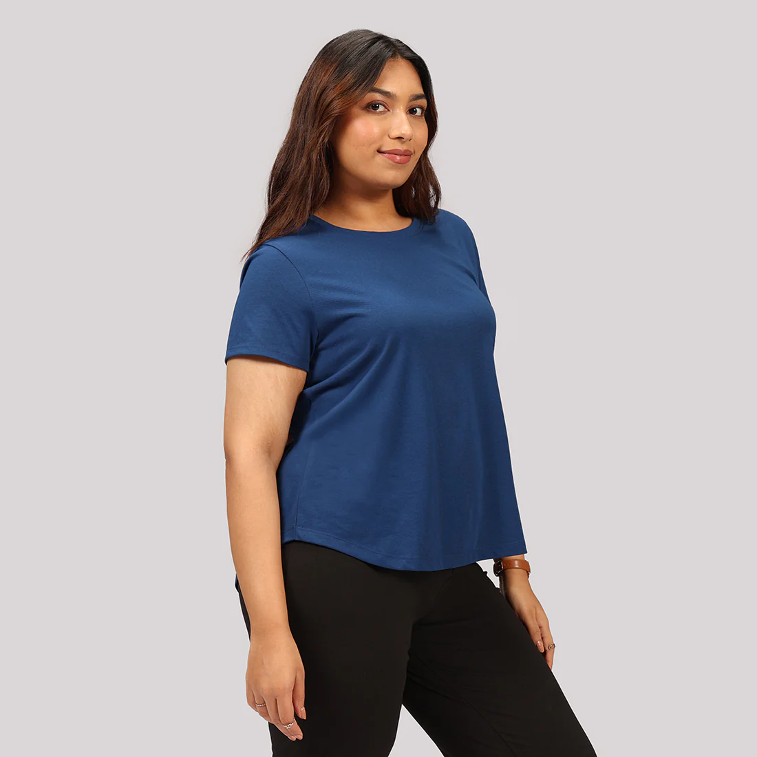 Cotton Pro Curved Hem Tee - Image 41