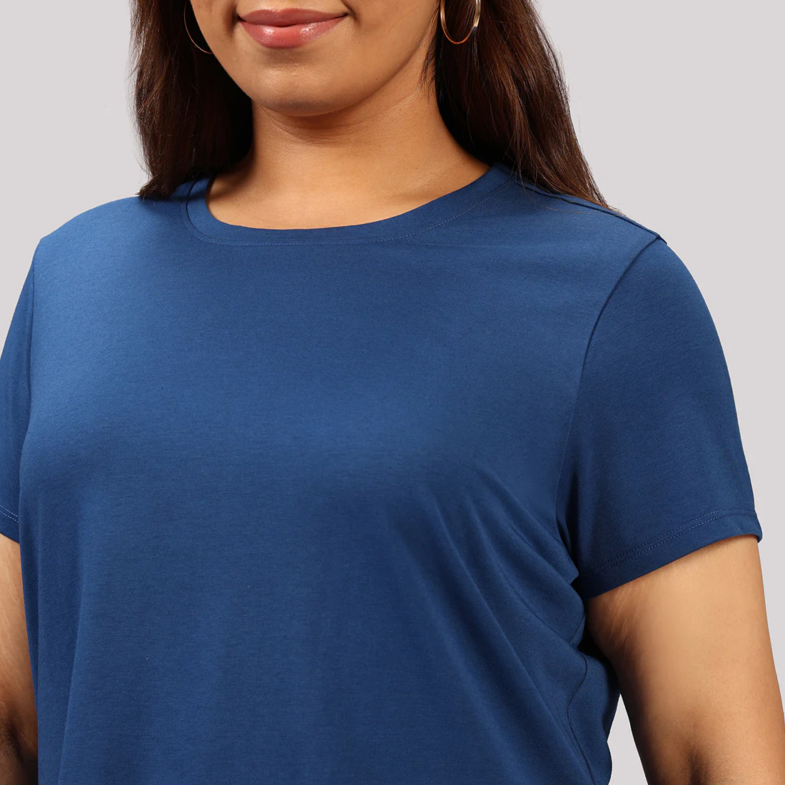 Cotton Pro Curved Hem Tee - Image 43