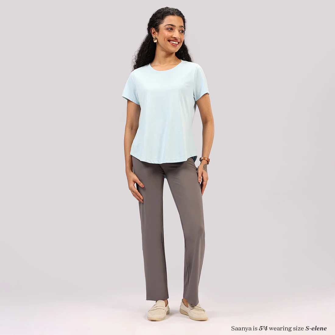 Cotton Pro Curved Hem Tee - Image 47