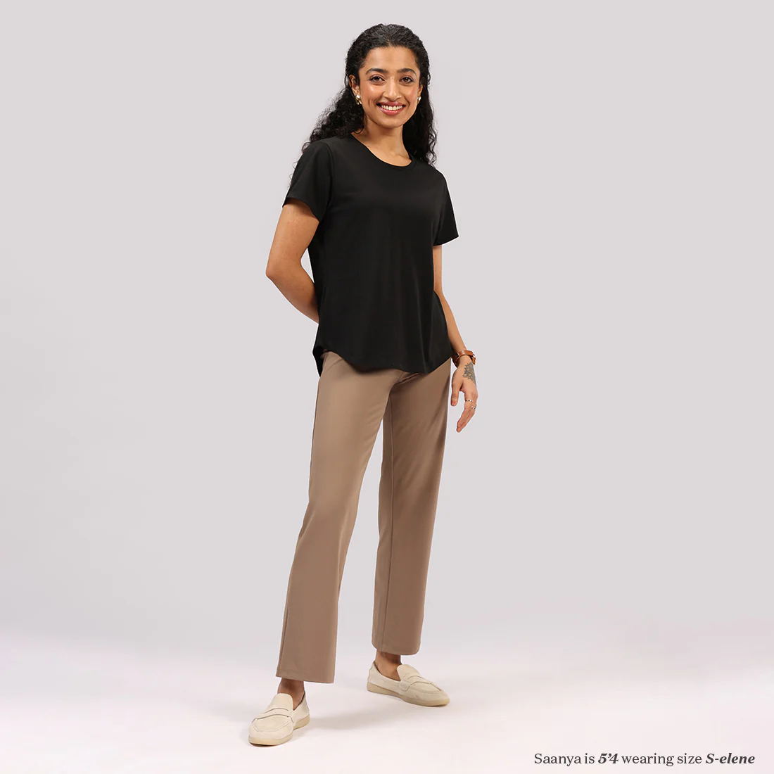 Cotton Pro Curved Hem Tee - Image 5