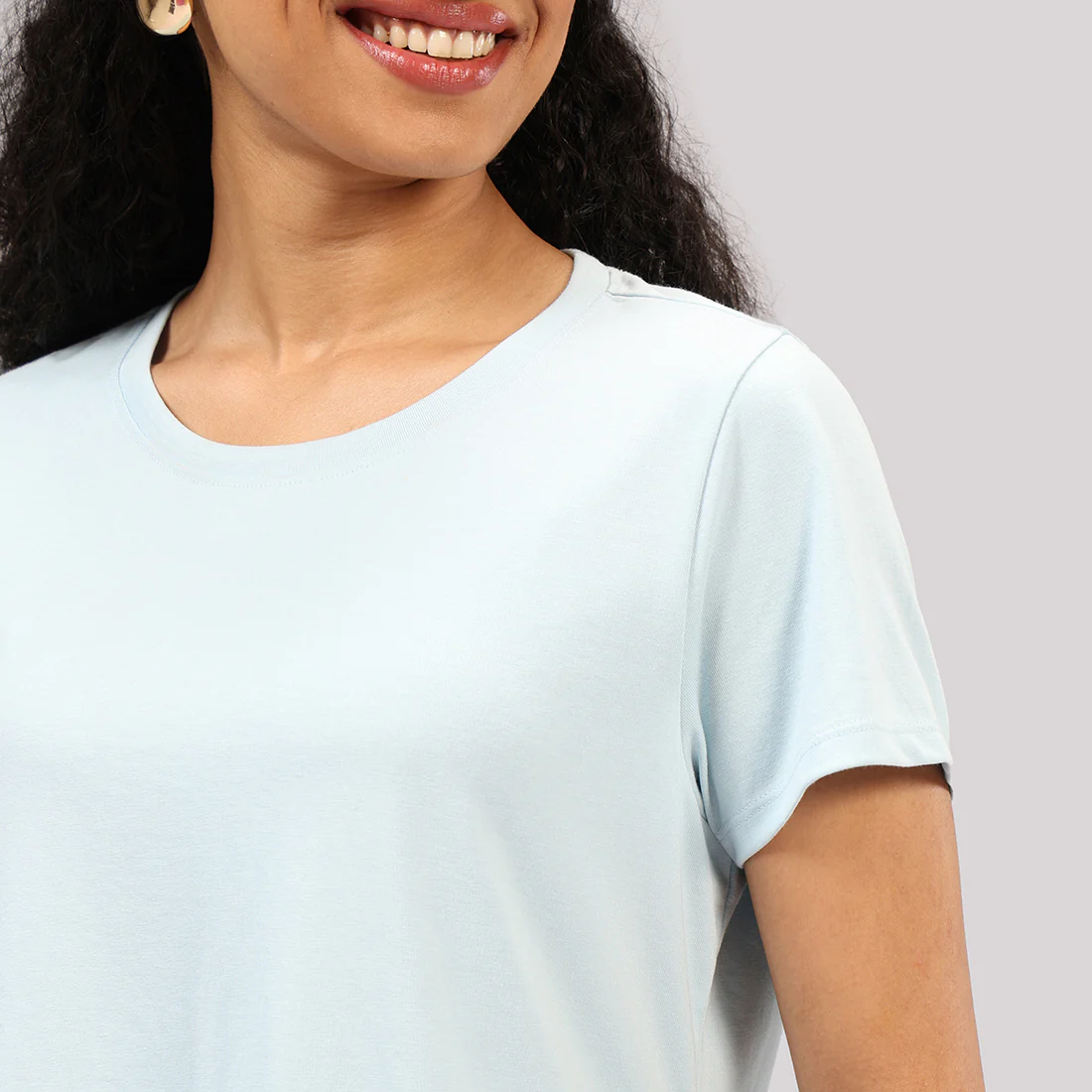 Cotton Pro Curved Hem Tee - Image 53