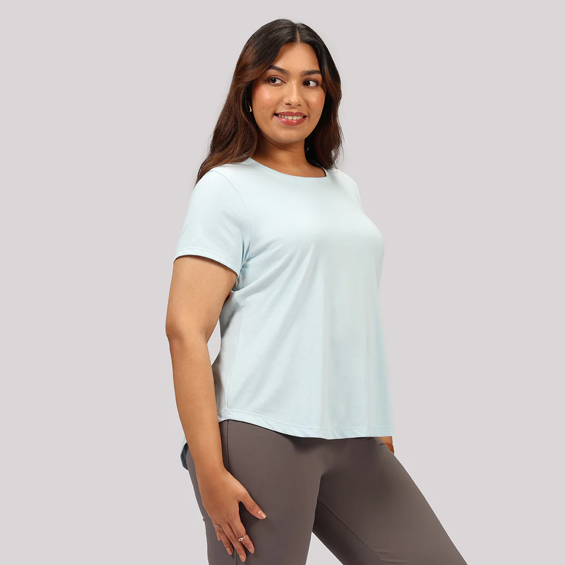 Cotton Pro Curved Hem Tee - Image 54