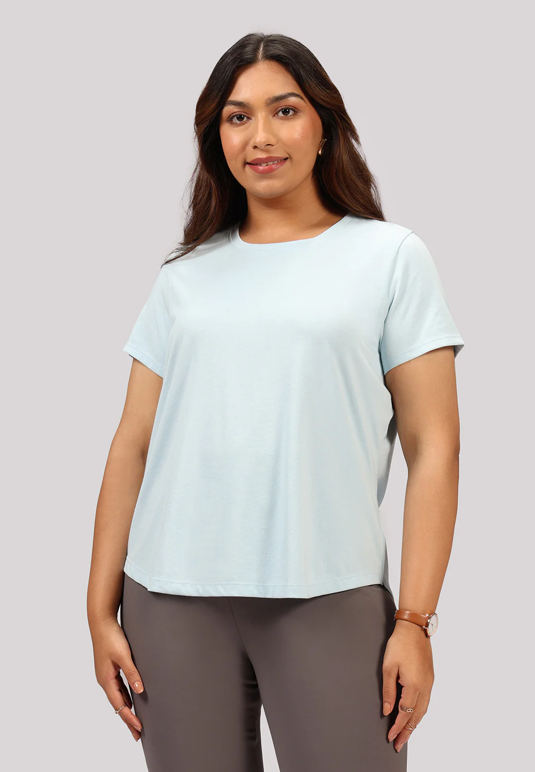 Cotton Pro Curved Hem Tee - Image 61