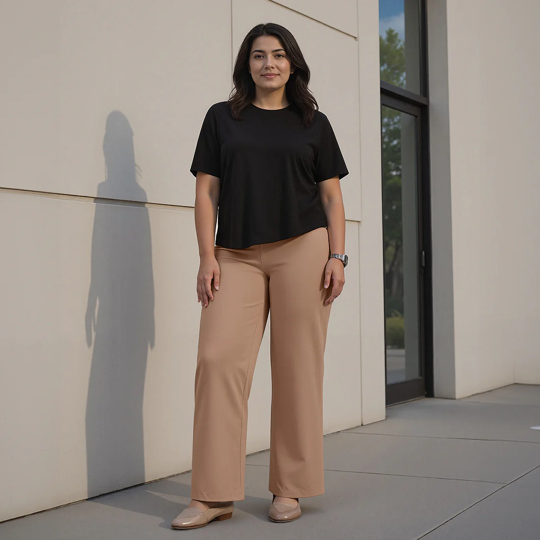 Cotton Pro Curved Hem Tee - Image 63
