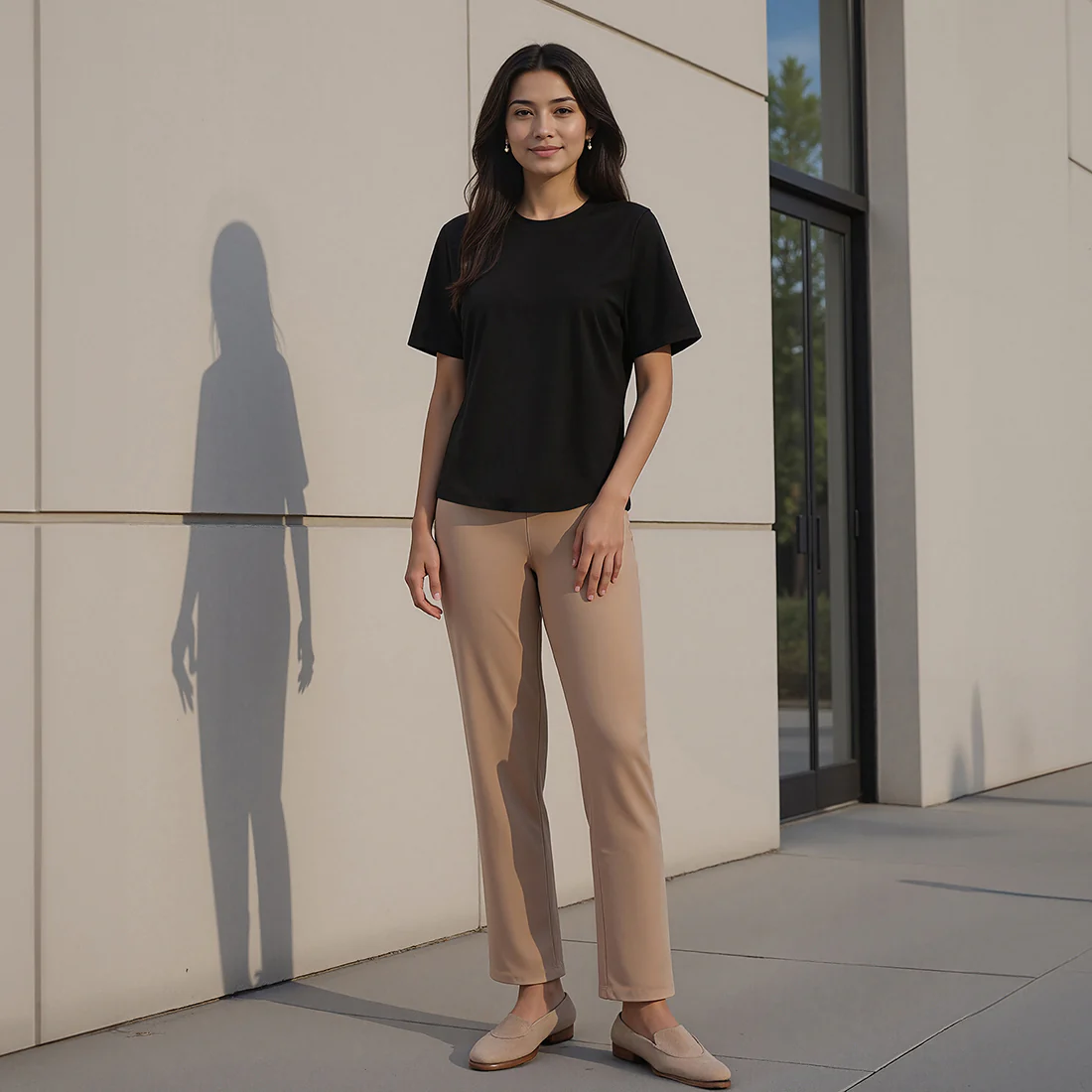 Cotton Pro Curved Hem Tee - Image 65