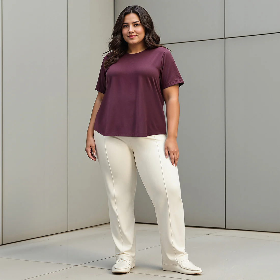 Cotton Pro Curved Hem Tee - Image 66